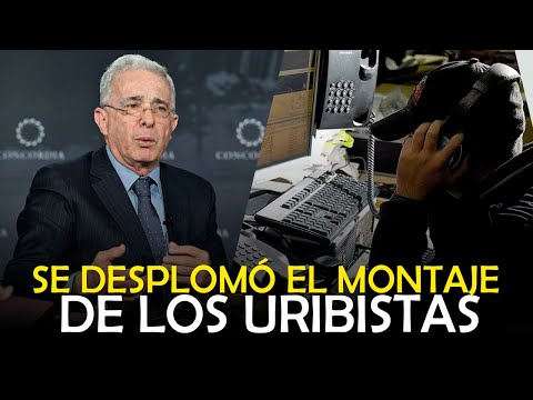 SE DESPLOMÓ EL MONTAJE DE LOS URIBISTAS
