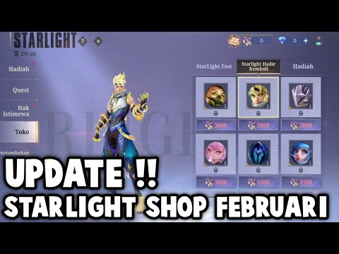 UPDATE STARLIGHT SHOP BULAN FEBRUARI 2025 ! INI DIA SKIN STARLIGHT YANG KEMBALI