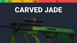 AUG Carved Jade Wear Preview