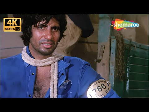 मेरे बिल्ले का नंबर पता है ना तुझे 786 | Amitabh Bachchan Movie | Deewar Movie Scene | 4k Video