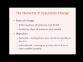 Population Change and Migration Concepts