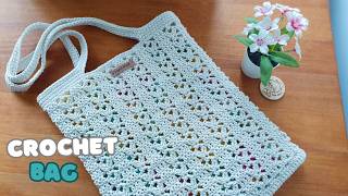Step by step How to Crochet Bag | Crochet Tote Bag | Vivi Berry Crochet
