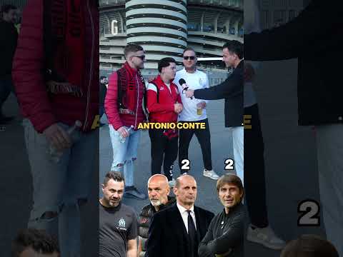 Chi sarà l’allenatore del MILAN secondo i tifosi? 🔴⚫️