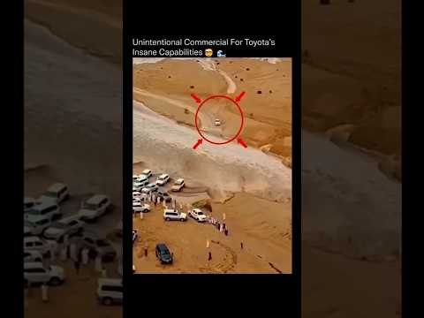 Unintentional commercial for Toyota’s insane capabilities