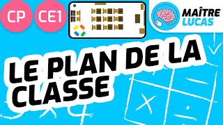 Plan de la classe CP - CE1 - Cycle 2 - Se repérer dans l'espace et le représenter