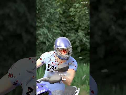 Hit By A Pigeon While Riding #shorts #facts #3d @zackdfilms