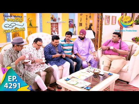 Residents Are Worried About Bapuji | Taarak Mehta Ka Ooltah Chashmah| Full Episode 4291| 10 Jan 2025