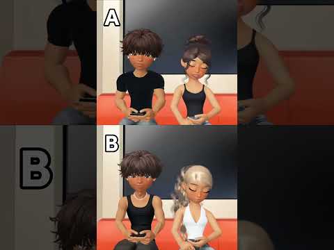 Which one? 🥺💔 #zepeto #love #tiktokdance #lovedance #couple #tiktok