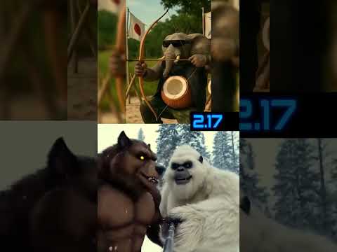 Yeti and Dogman   Missing Dance Songs brainrot 🙀 PART 10 #brainrot  #funny