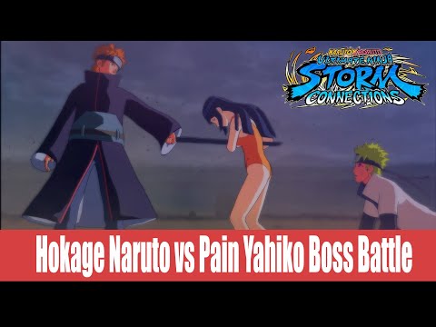 Hokage Naruto vs Pain Yahiko Boss Battle Rank S Naruto x Boruto Ultimate Ninja Storm Connections PC