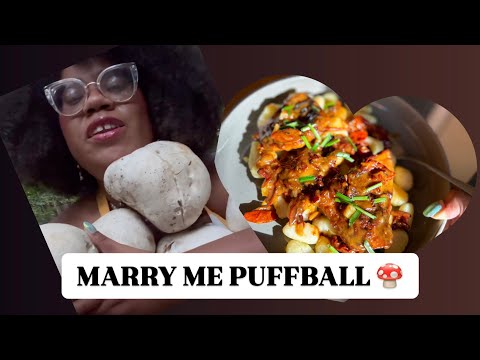 Marry Me Puffball 💍 - A Puffball Mushroom Recipe for When You Feel ✨fancy✨