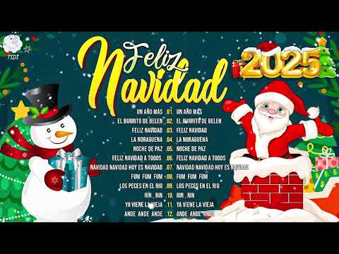 Feliz Navidad 2025🎅Las 30 Mejores Canciones de Villancicos | Las Mejores Canciones Navidad 2025