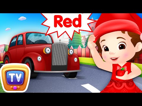 The Colors Song - RED - ChuChu TV Toddler Learning Videos & Nursery Rhymes for Infants