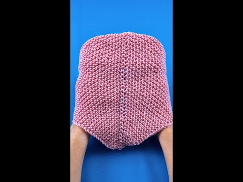 Simple knitted snood/scarf quickly! Tutorial for beginners! Miarti🧶