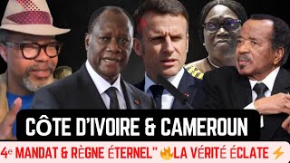 Côte d'Ivoire & Cameroun : 4ᵉ mandat d’Ouattara et règne de Paul Biya : la vérité enfin révélée