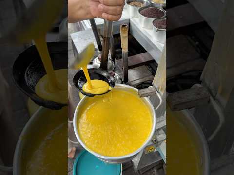 PANCAKE MINI WARNA KUNING PAKAI CETAKAN UNIK DI JAKARTA‼️ #streetfood #kuliner #shorts #idejualan