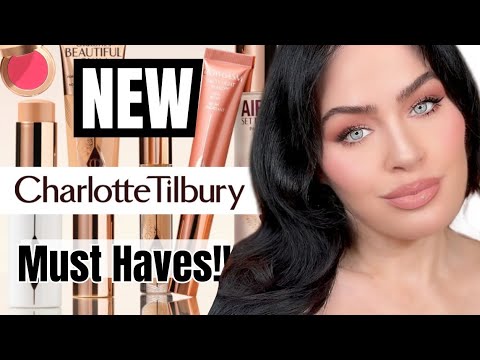 Glowy Glam! Full Face of Charlotte Tilbury Makeup !! NEW Makeup 2024