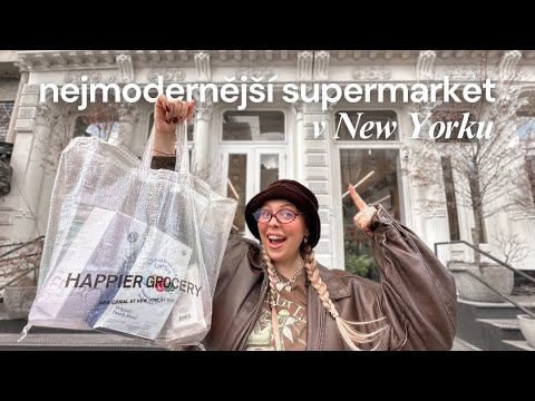 nejmodernější supermarket v New Yorku | NYC diaries