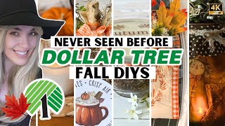 2025 New Dollar Tree Fall DIYS | Fall Crafts