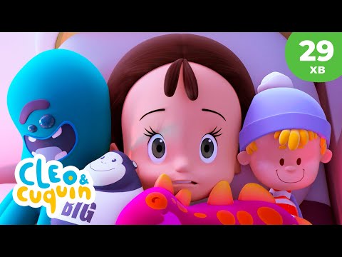 Клео та Кукiн 😴 Піжамна вечірка 🛌🏼 Улюблені дитячі мультики 🎬 Cleo & Cuquin