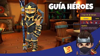 GUÍA HÉROES para PRINCIPIANTES en SHOP TITANS