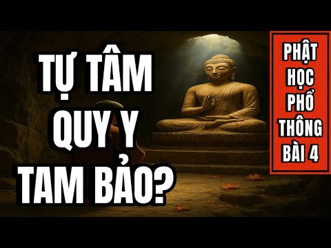Phật học Phổ thông: Bài 4 - Tự TÂM quy y TAM BẢO là thế nào?