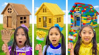 Maddie Eva and Bella’s Princess Playhouses Gets Blown Away