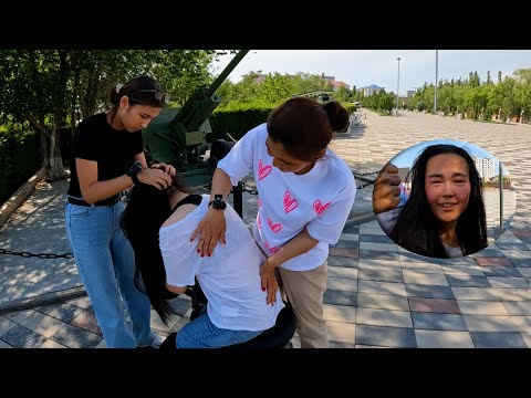 4 Hand Massage with Lady Anita & Azi: Chair Relaxation ASMR! 😌