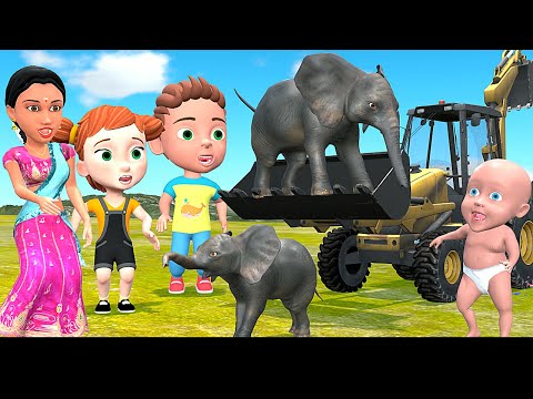 PAAGAL BABU | बाबु और हाथी 3 | Elephant Chintu Cartoon | pagal beta | comedy video | cs bisht vines