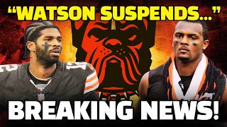 SHEDEUR SANDERS WINS! Browns Coach SUSPENDS Deshaun Watson After HEATED Fight!