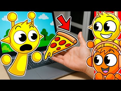 Simon Wants PIZZA!! (Sprunki Animation)