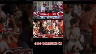 3/30 Nationals vs Reds 7-6 Jose Candelario (1)Luke Maile (1)Season home run Total 4 #mlb   #homeruns