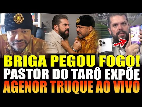 Pastor do Tarô x Agenor Truque – BRIGA PEGOU FOGO! 🔥