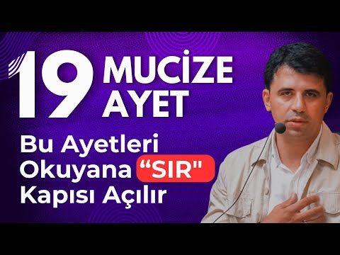 Bu Ayetleri Okuyana "SIR" Kapısı Açılır / Abdullah Yuyucu