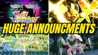 NEW Starter Mega Evolutions Revealed! Pokemon Legends ZA DLC & Spin-Off Game