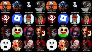 Stickman Jailbreak 4, Horror Field, Slendrina The Cellar, Granny Chapter Two, Eyes, Roblox...