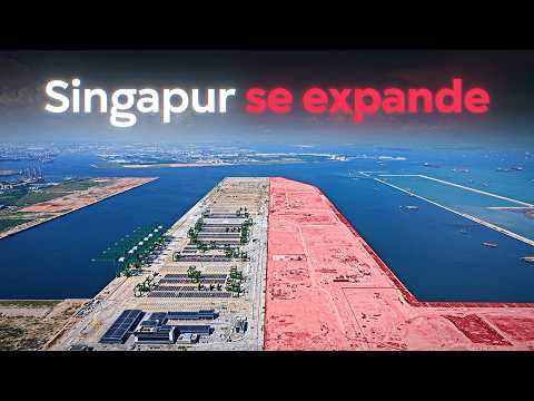 Por qué Singapur está construyendo el puerto más grande del mundo
