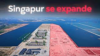 Por qué Singapur está construyendo el puerto más grande del mundo