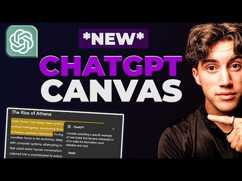 NEW ChatGPT 'Canvas' Update! (Better Writing & Code)