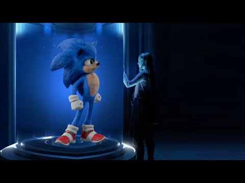 Sonic the hedgehog with Maria