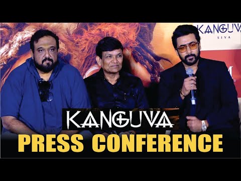 'KANGUVA' PRESS CONFERENCE | SURIYA AT THE THE PRESS CONFERENCE OF KANGUVA | 'KANGUVA' | BOBBY DEOL