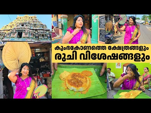 കുംഭകോണത്തെ ക്ഷേത്രങ്ങളും രുചി വിശേഷങ്ങളും | Exploring Kumbakonam Tamil Nadu