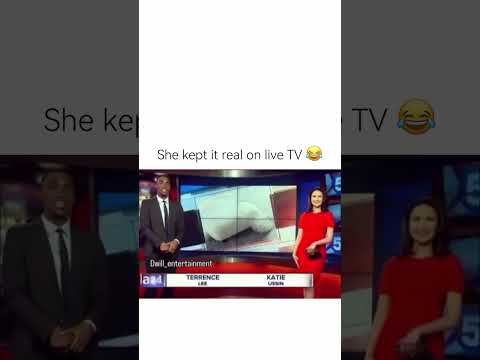 She Kept It Real On Live Tv 😂