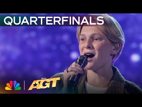 Reid Wilson Sings "Almost Is Never Enough" By Ariana Grande | Quarterfinals | AGT 2024