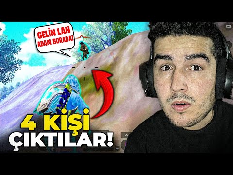 KAFA ATTIĞIM YERDEN 4 KİŞİ ÇIKTI! PUBG MOBILE