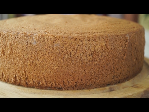 Бисквит который никогда не опадает Вкус изумительный и совсем не крошится