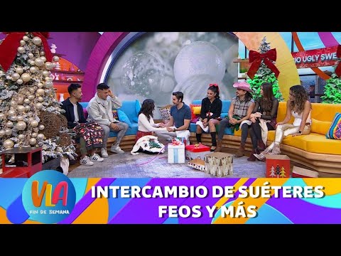 Intercambio de suéteres feos y más 🎄🧶 | Programa 21 de diciembre 2024 PARTE 1 | VLA Fin de Semana