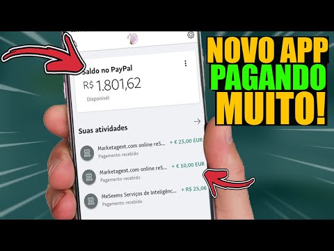 APP PAGOU RAPIDO! COMO GANHAR DINHEIRO NO PAYPAL COM CELULAR (JOGANDO ou FAZENDO TAREFAS)