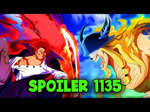 SPOILER INICIAL ONE PIECE 1135 - O IRMÃO MALVADO DO SHANKS ESTÁ PROCURANDO LOKI EM ELBAF