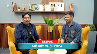 SSC CHSL 2024 | SSC CHSL AIR 462 (Deepak) | Adutiya Sir #sscchsl
